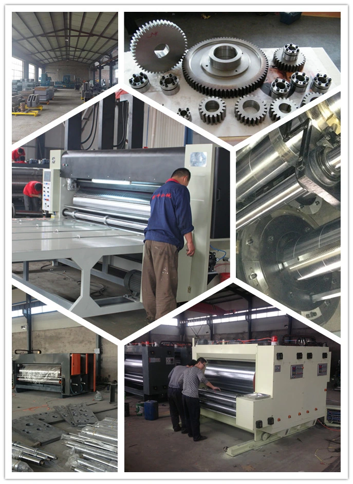 Automatic Corrugated Cardboard Carton Box Making and Printing Machine