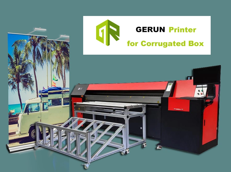 Cardboard Carton Box Single-Pass Digital Inkjet Printing Machine GR1824