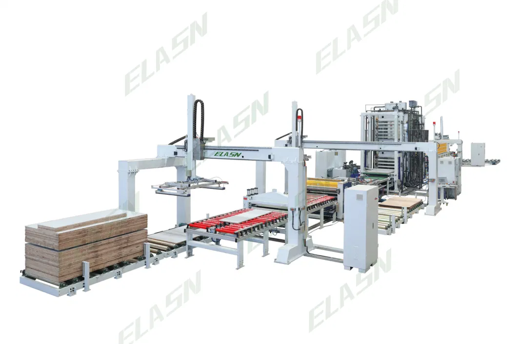 Woodworking MDF/HDF/OSB Particle Board Chipboard Production Line Plywood Wood Door Laminating Press Machine Veneer Hydraulic Hot Press Machine for Sale