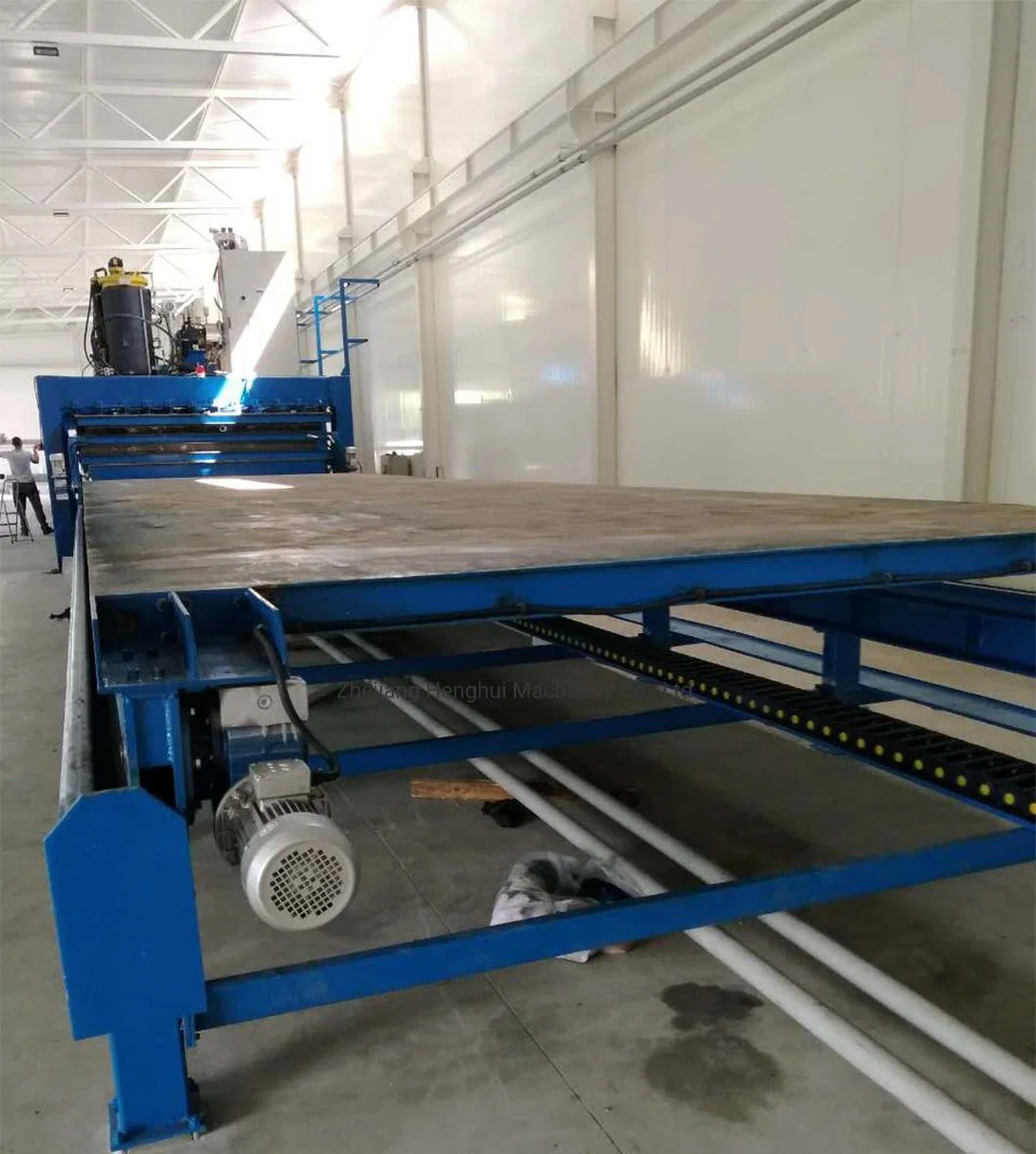 Roll Laminate Wall Partition Panel PU Foaming Injection Lamination Machine