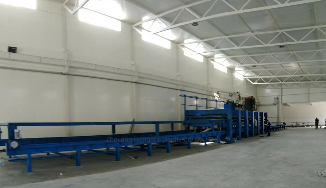 Roll Laminate Wall Partition Panel PU Foaming Injection Lamination Machine