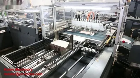 Автоматическая машина для изготовления жестких коробок в твердом переплете
